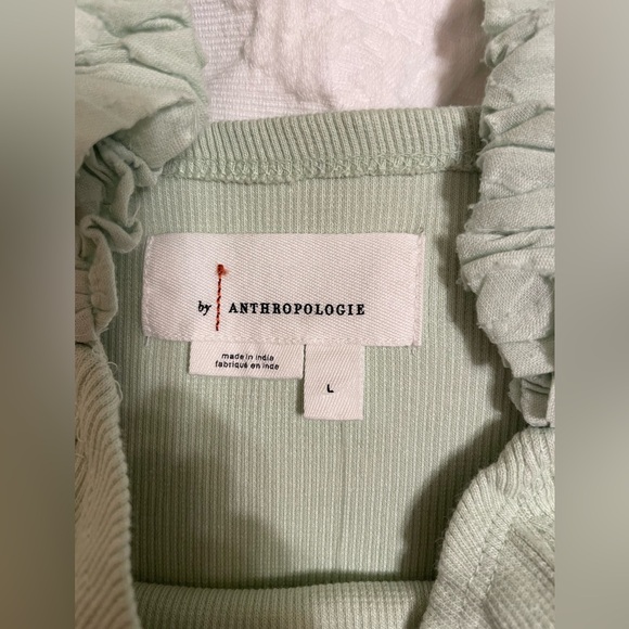 Anthropologie by Anthropologie NWT Ribbed Corset Tank L Large - Picture 4 of 9